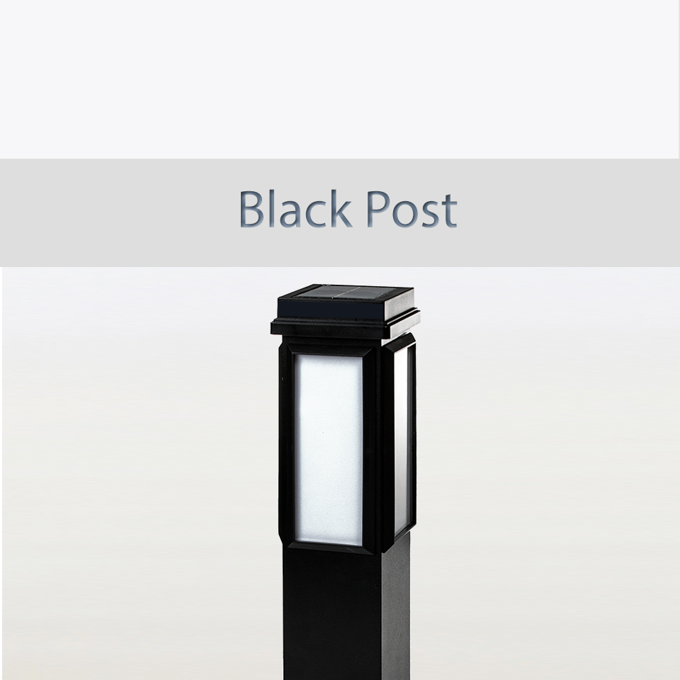 BrightLight Black Post