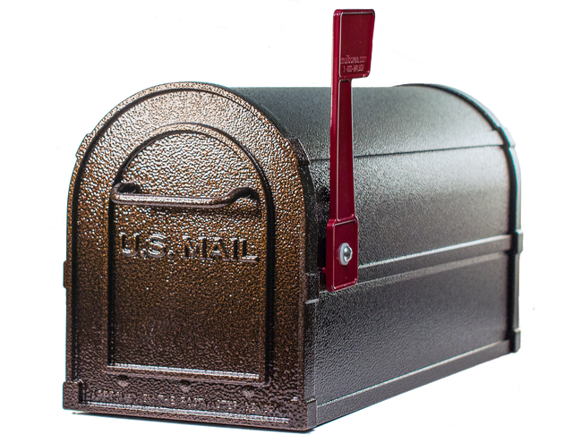 Bronze 2-Door Mailbox