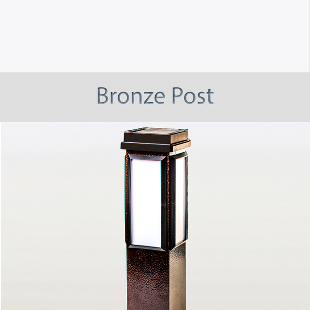 BrightLight Bronze Post