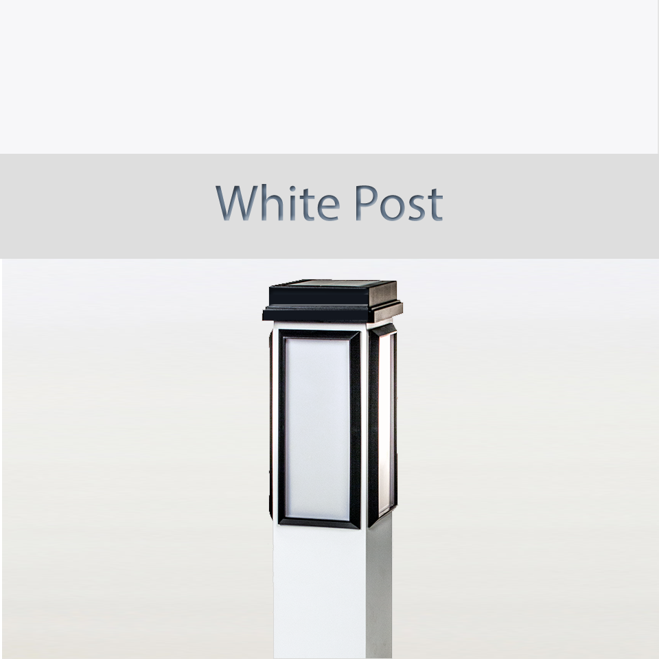 BrightLight White Post